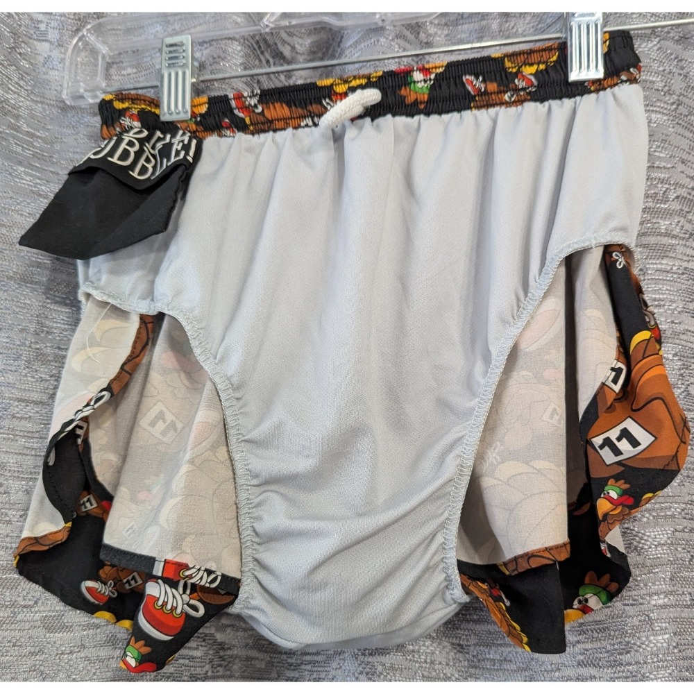 Mens B.O.A. running shorts small multicolored turkey - Picture 3 of 5
